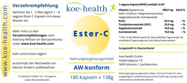Ester-C Kapseln