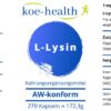 L-Lysin Kapseln