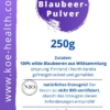 wildes-Blaubeerpulver
