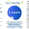 L-Lysin Kapseln