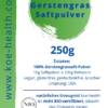 Gerstengras-Saftpulver
