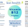 B12_Etikette Vitamin B12-Tropfen